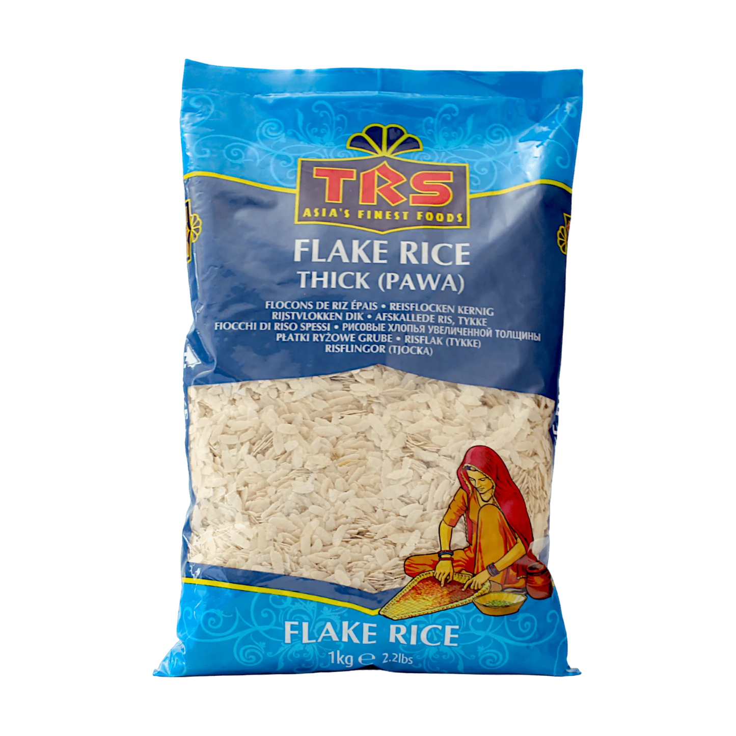 TRS - Rice Flakes Thick 1kg (Poha)