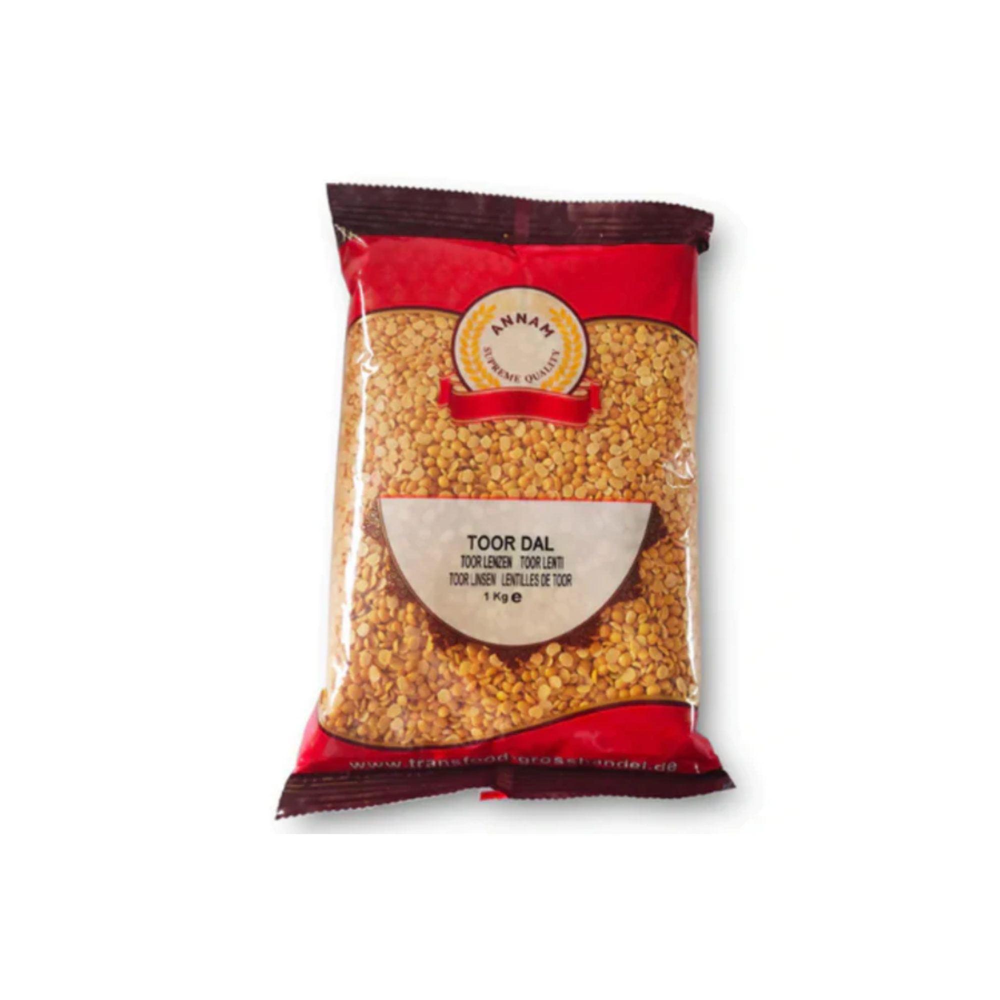 Annam Pigeon Peas (Toor Dal) 1kg