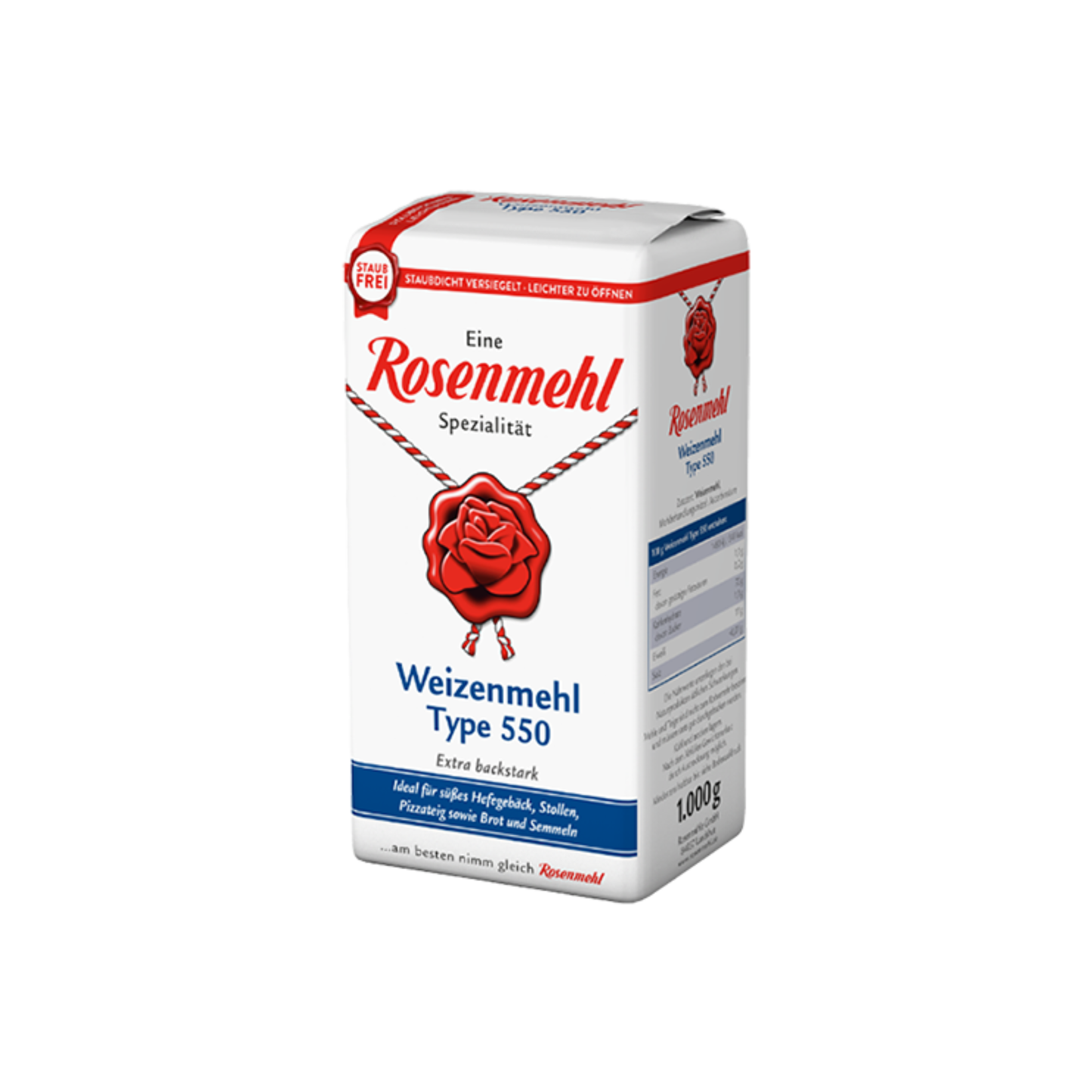 Rosenmehl - Weizenmehl 550