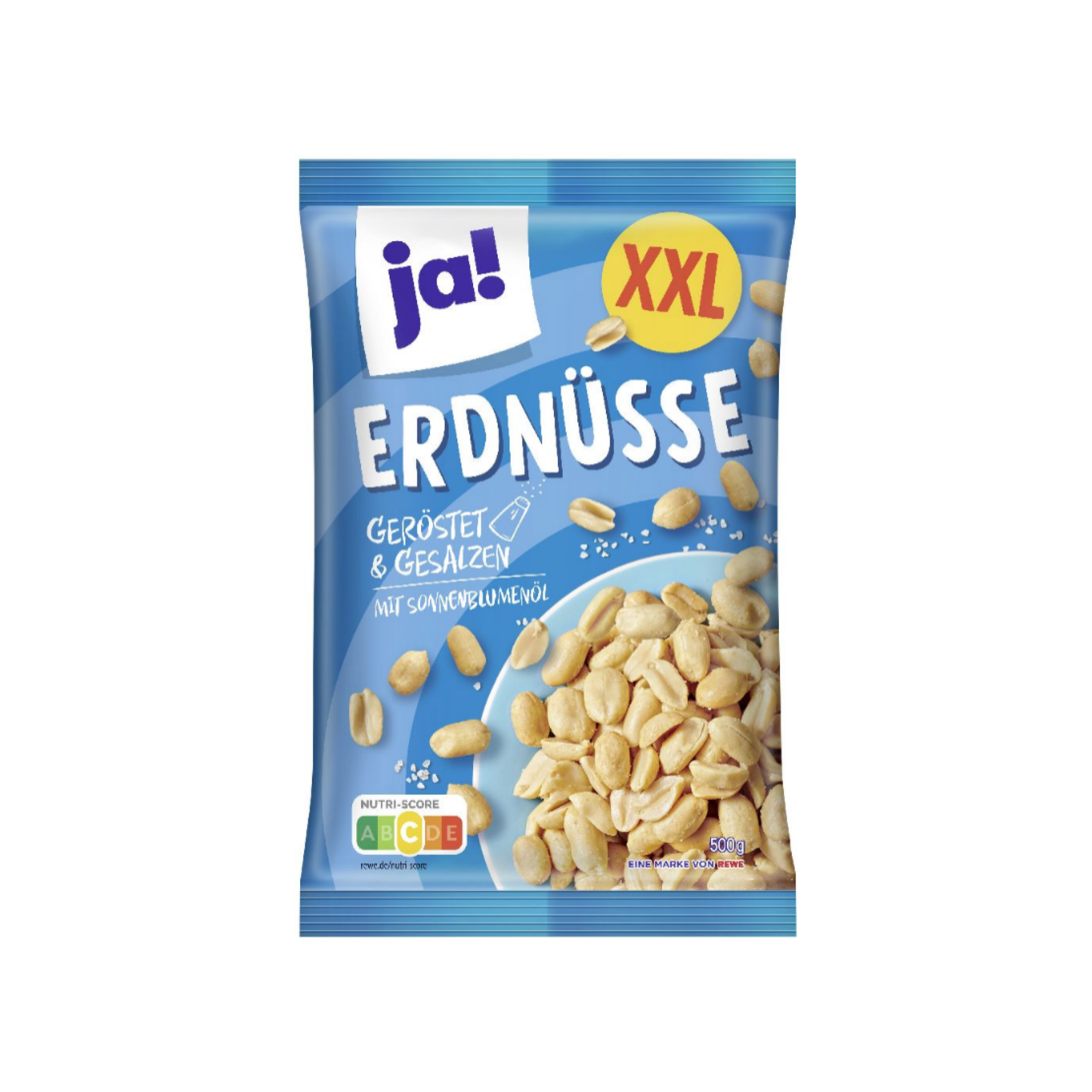 Ja! Peanuts Roasted 500g