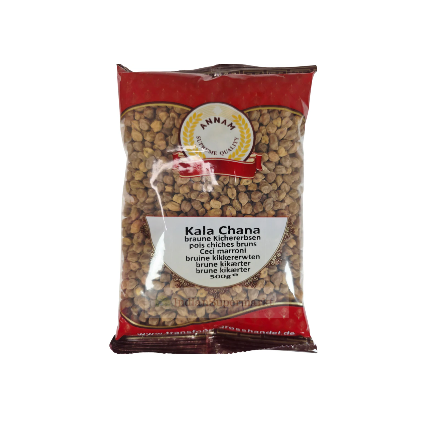 Annam Black Chickpeas (Kala Chana) 500g