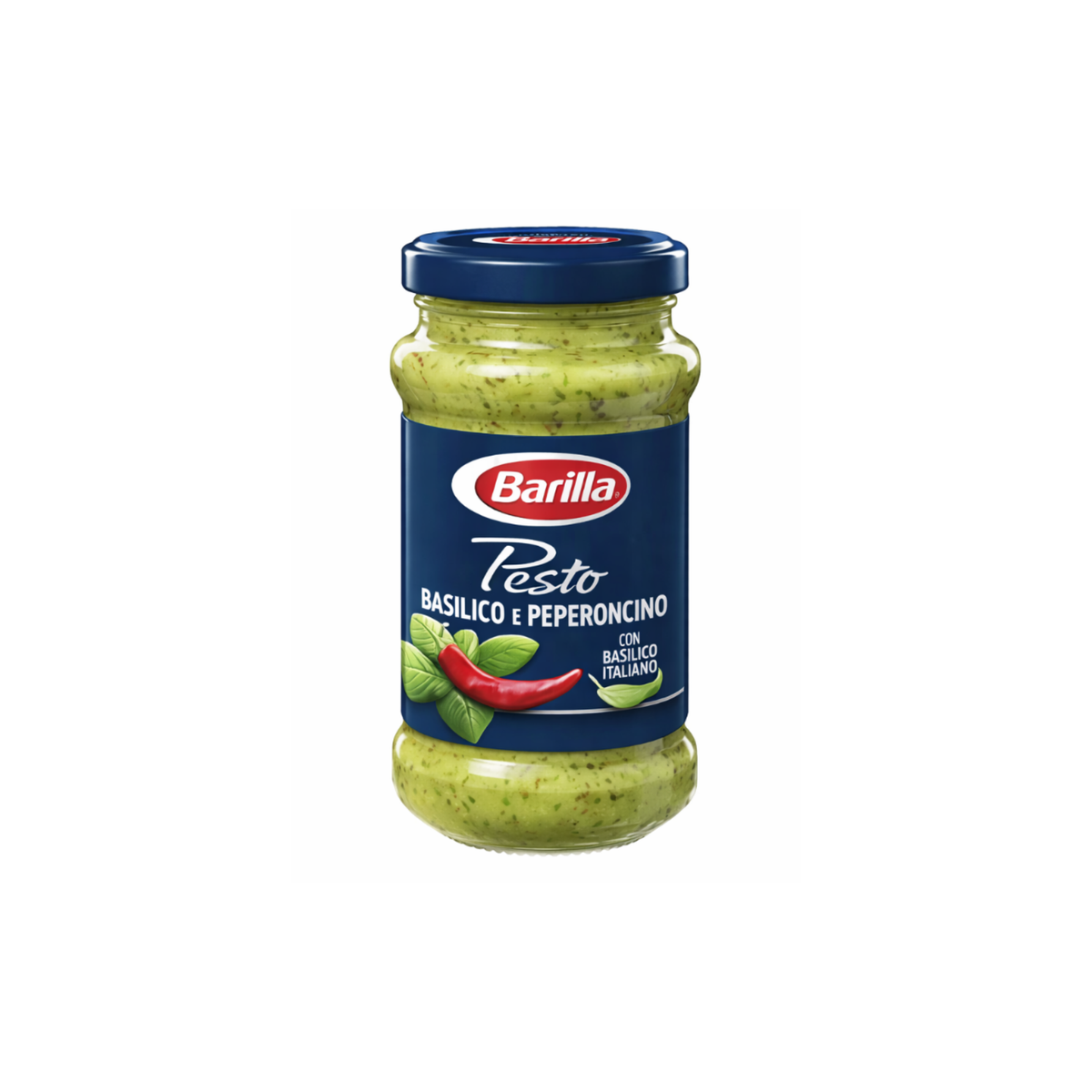Barilla Pesto Basilico Peperoni 195g jar