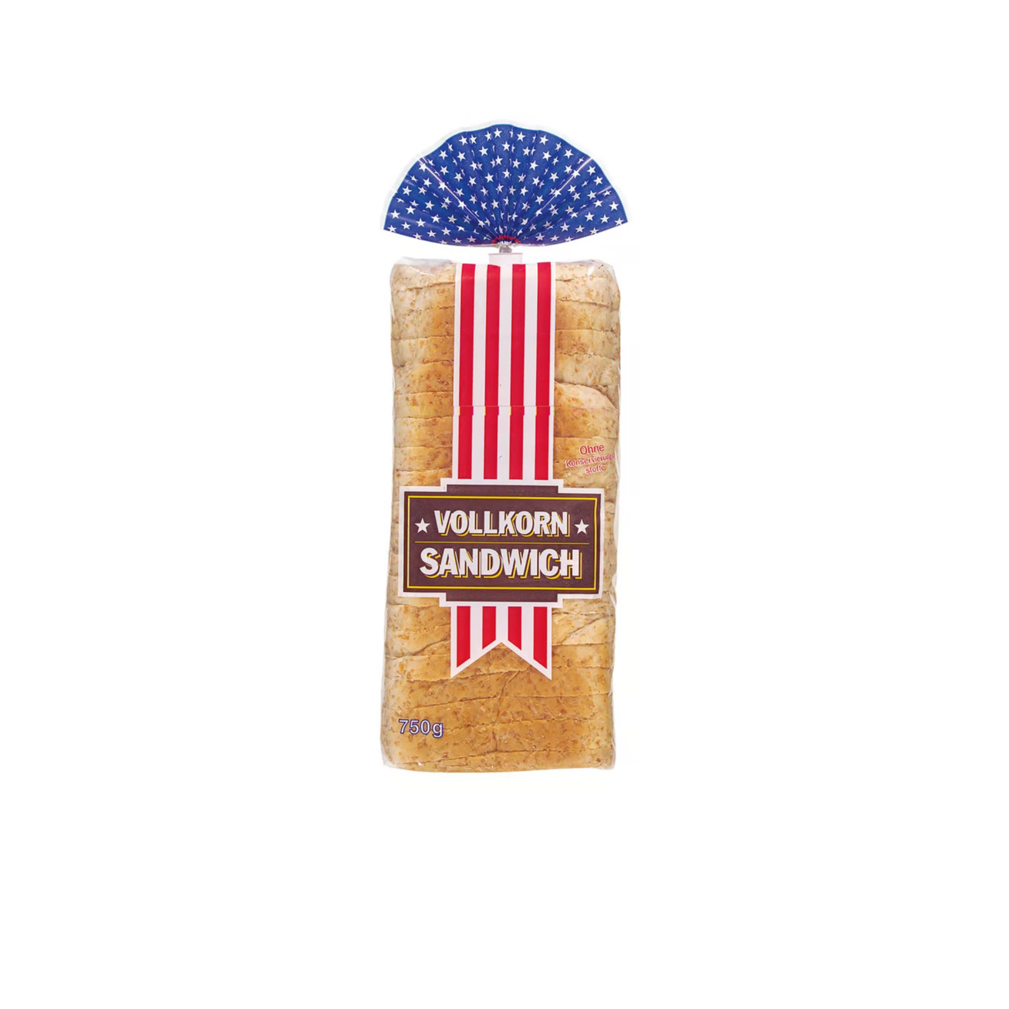 GAB Vollkorn Sandwich Harrybrot 750g