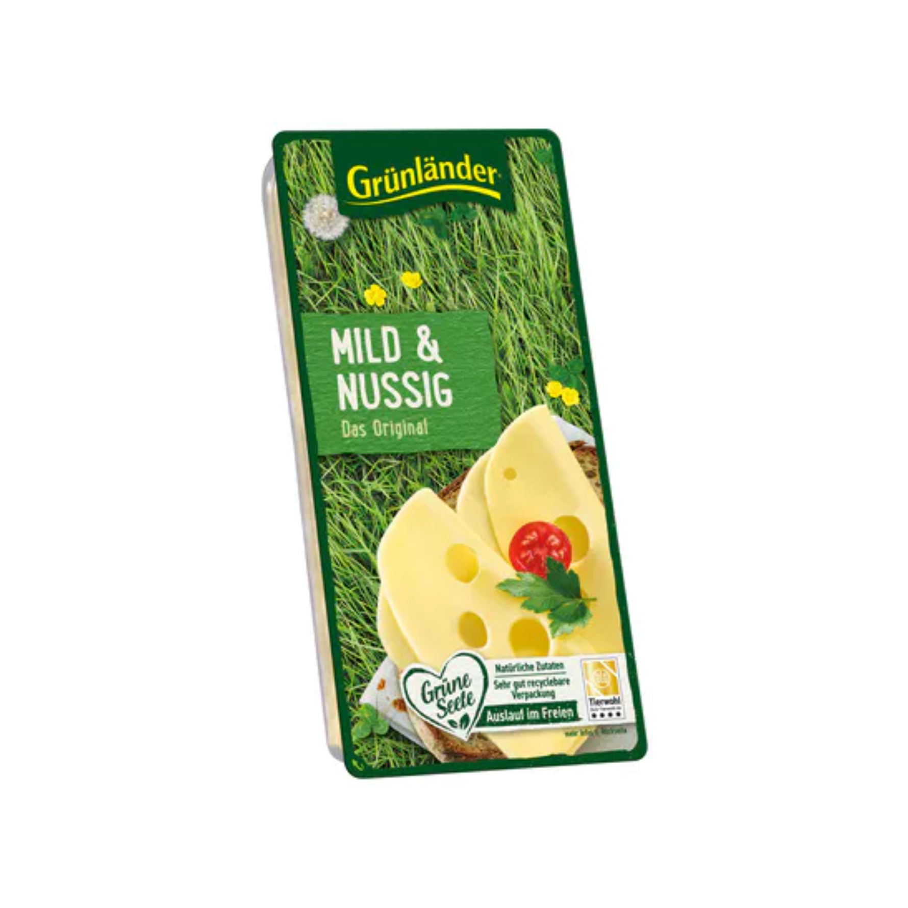 Grünländer Scheiben 48% 500g Laktosefrei