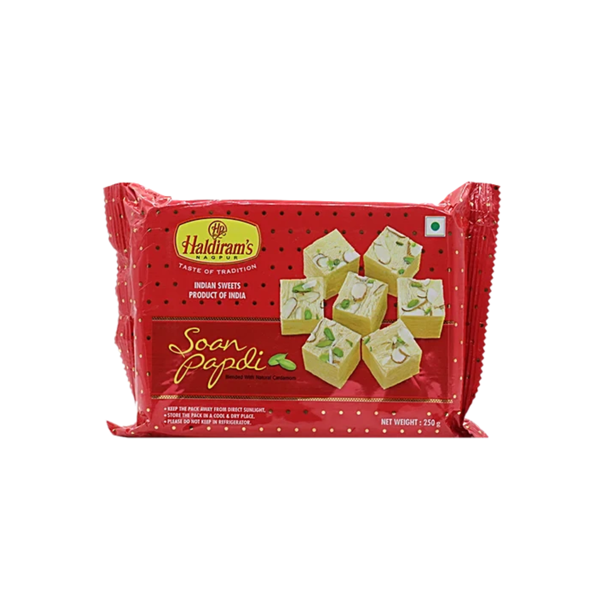Haldiram Soan Papdi 250g box