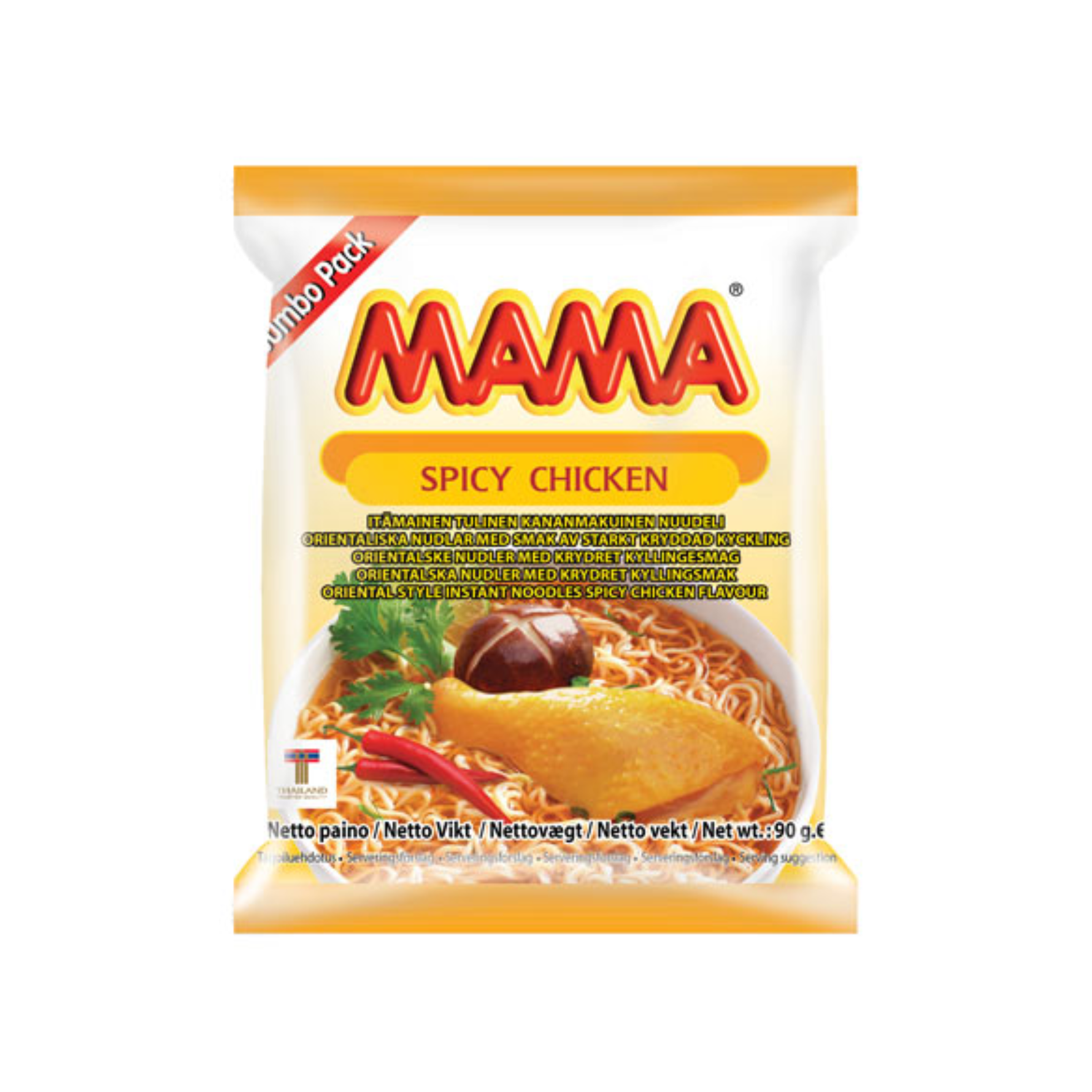 MAMA, Instant Noodles Chicken Spicy, 90g