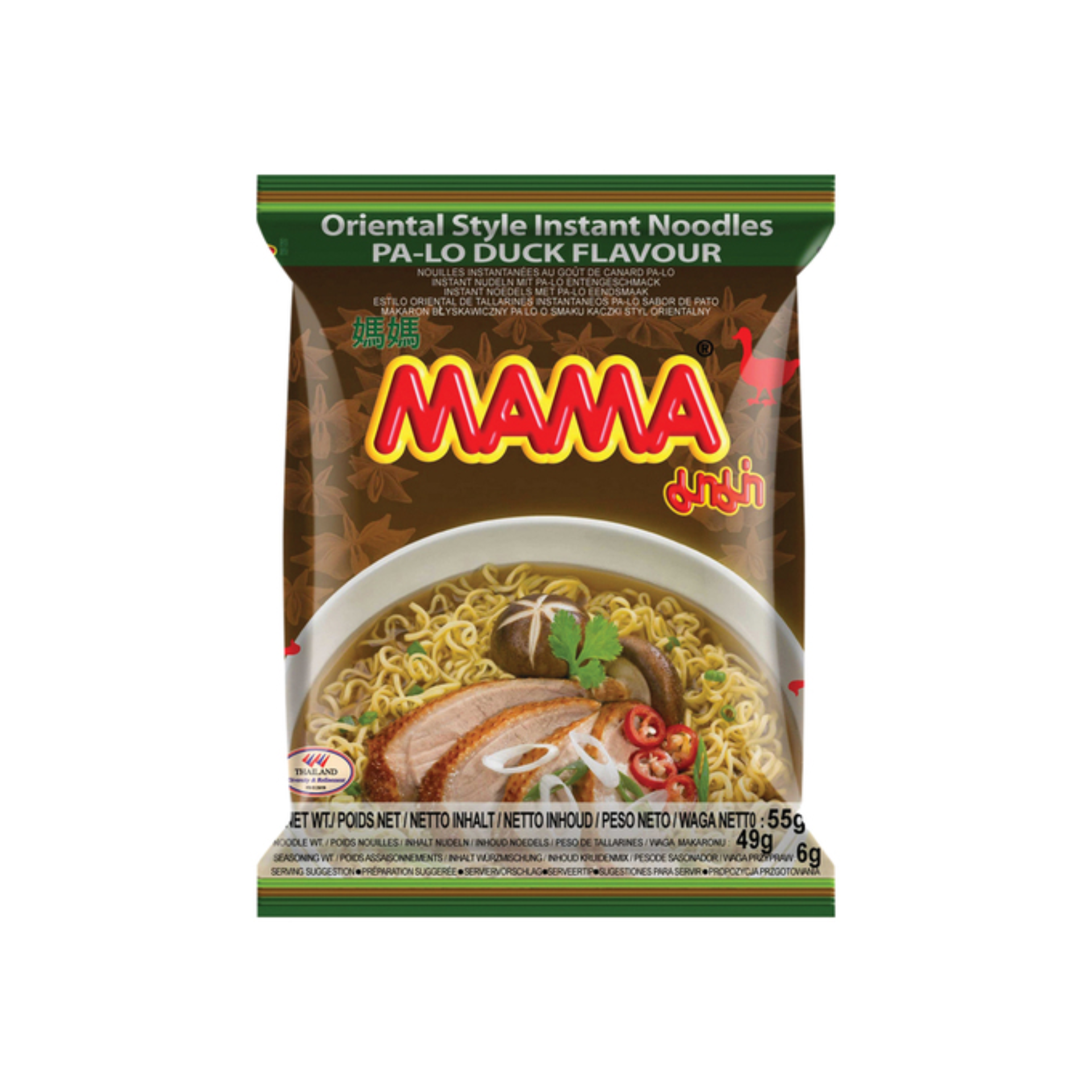 MAMA, Instant Noodles Ramen Duck, 60g