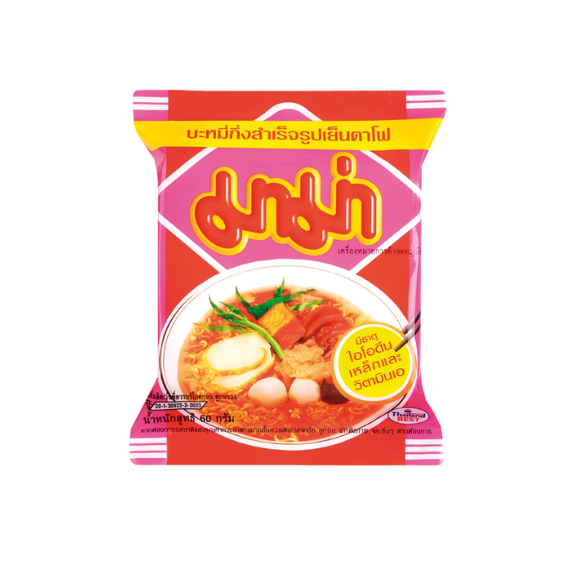 MAMA, Instant Noodles Yentafo Tofu, 60g