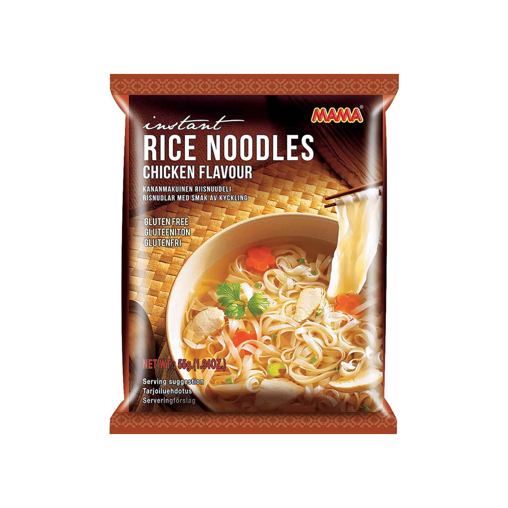 MAMA, instant rice noodles chicken, 55g