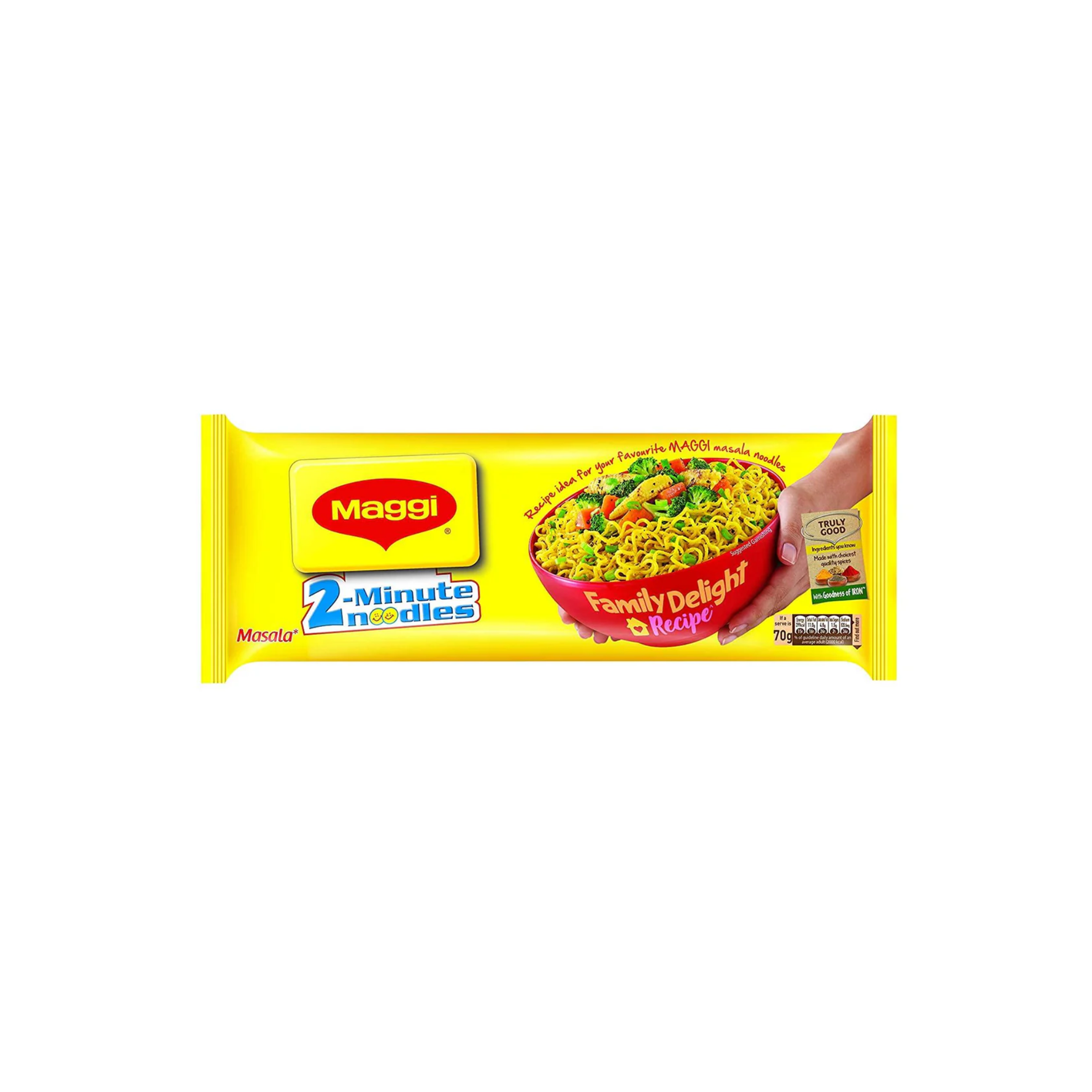 Maggi 2-Minuten-Nudeln – Familienpackung mit 24 Stück (je 70 g)