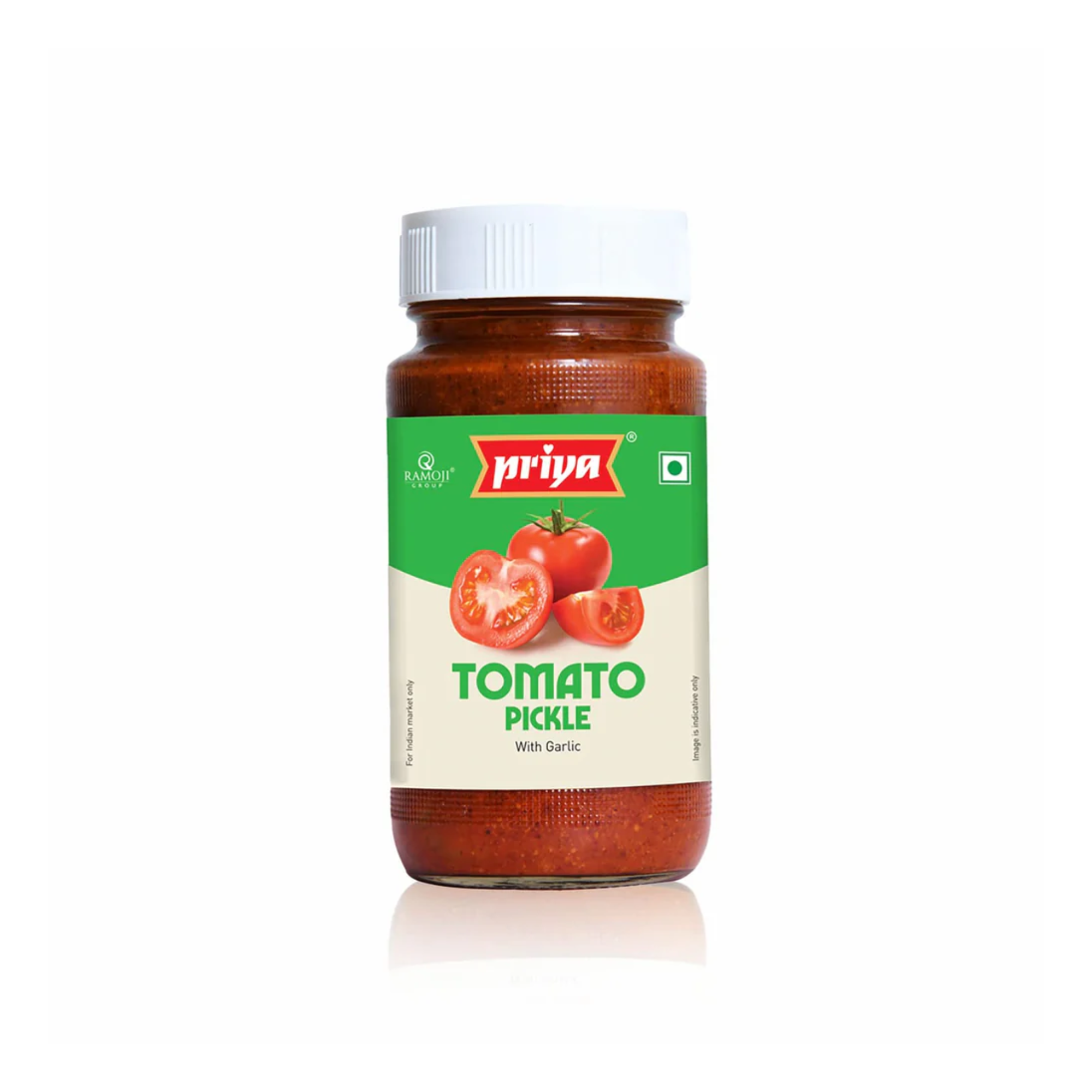 Priya – Tomatenpickles – Ohne Knoblauch – 300 g