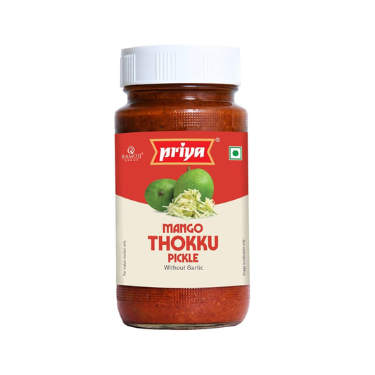PRIYA - THOKKU PICKLE WITHOUT GARLIC 300G