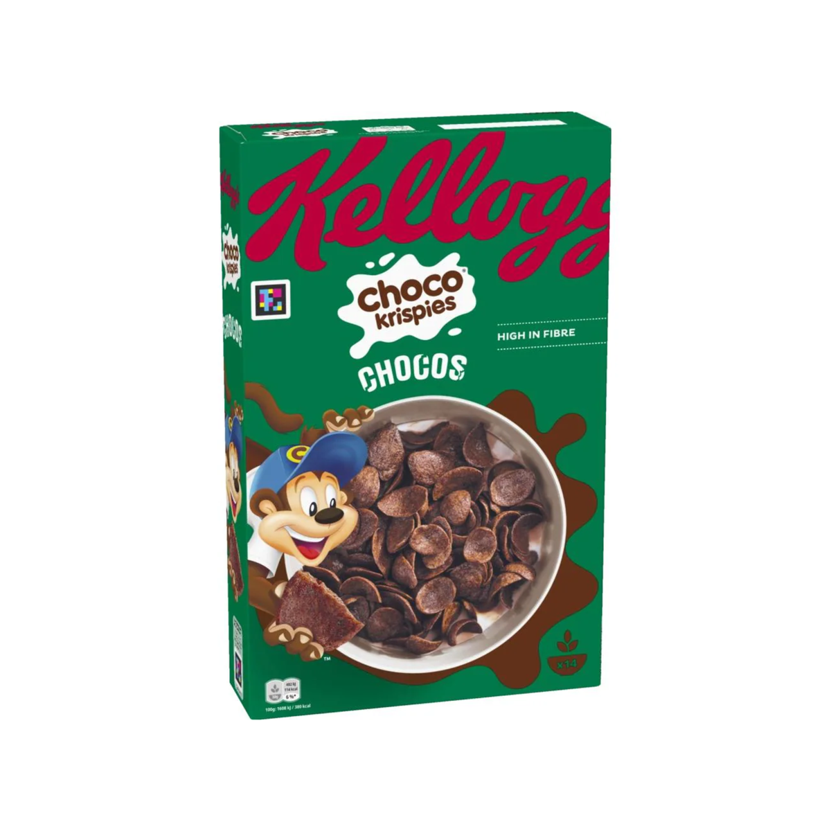 Kellogg’s Choco Krispies 420g cereal box