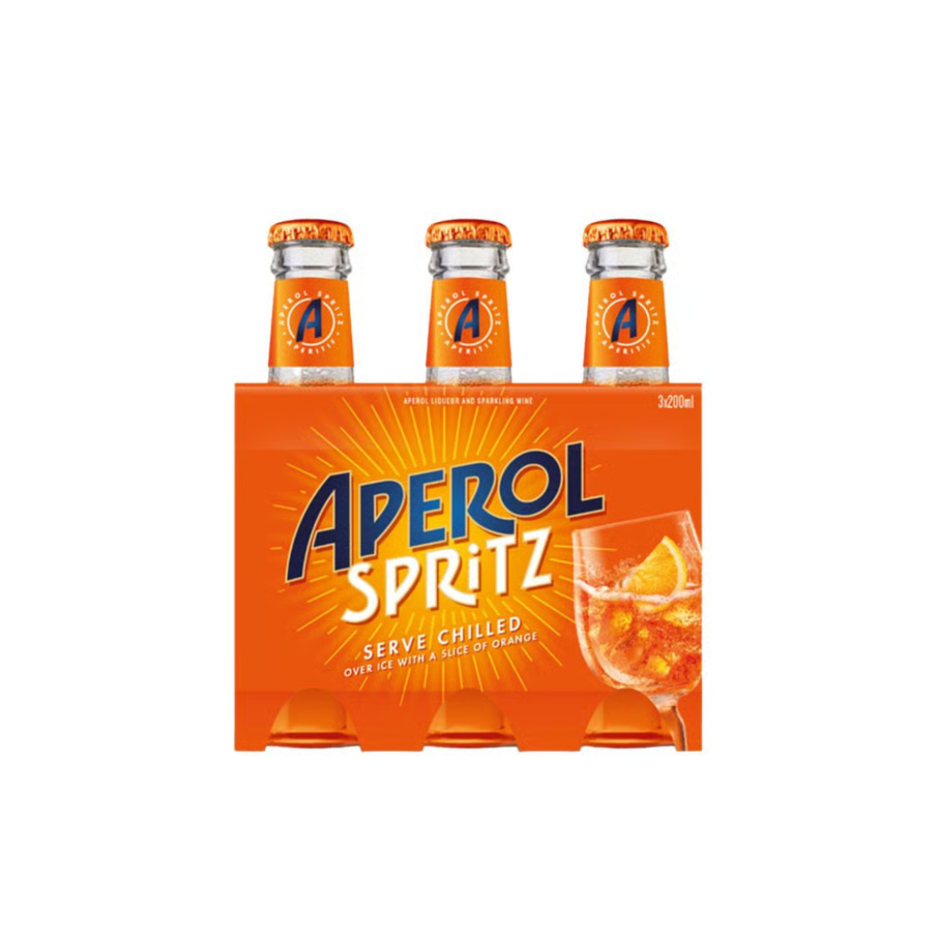 Aperol Spritz RTE 0.2L (Pack of 3)