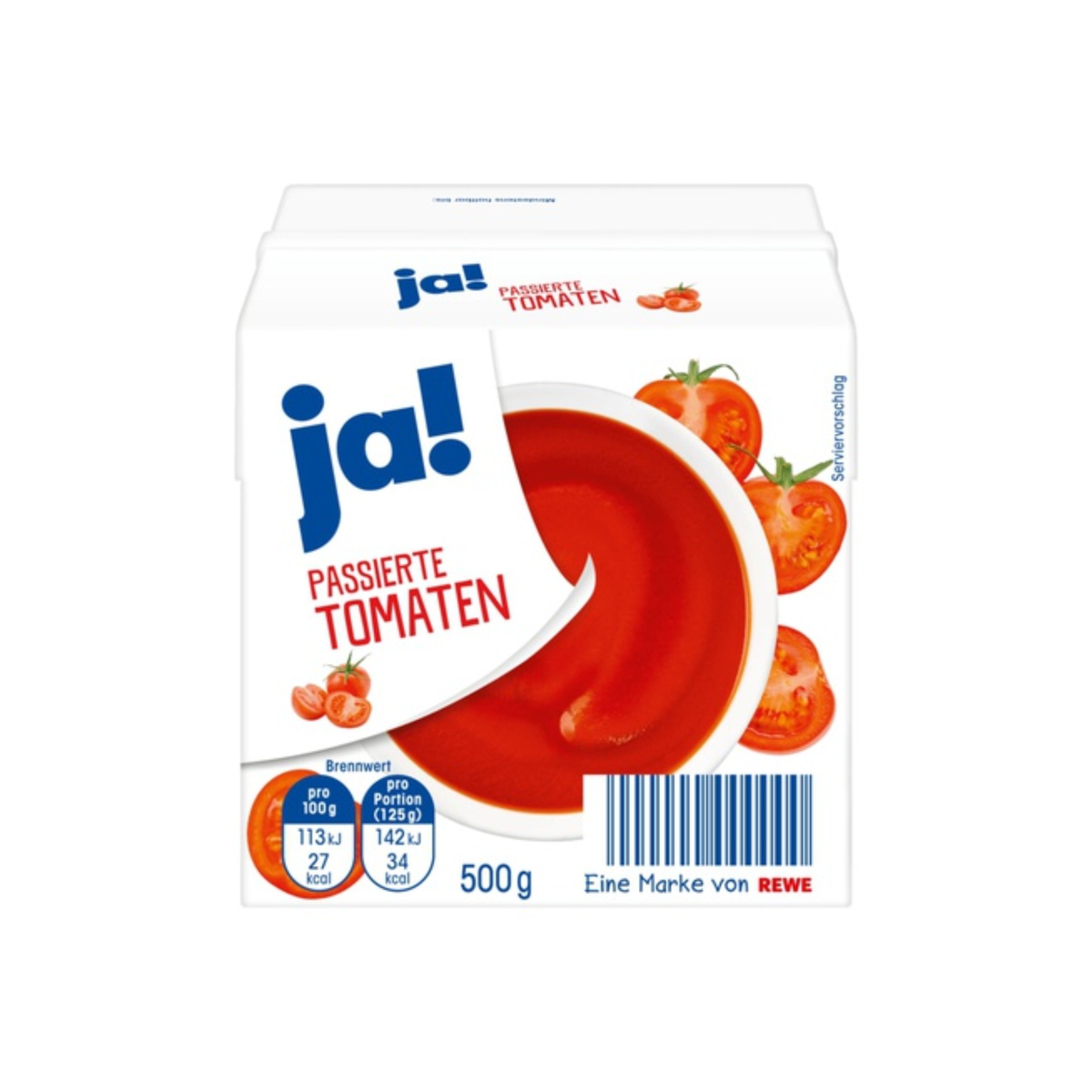 Ja! Tomato Passata 500g pack