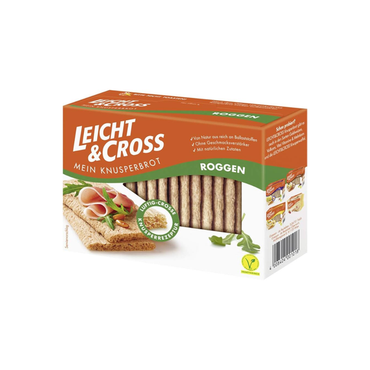 Leicht & Cross Rye Crispbread 125g