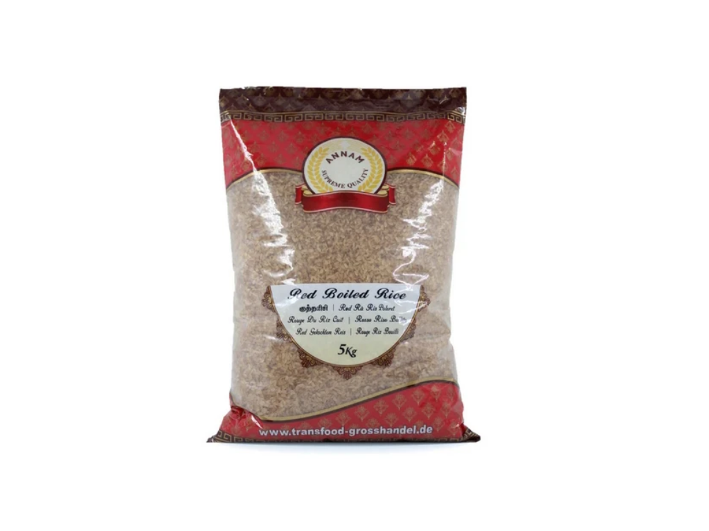 Annam Rode Gestoomde (Matta) Rijst 5kg