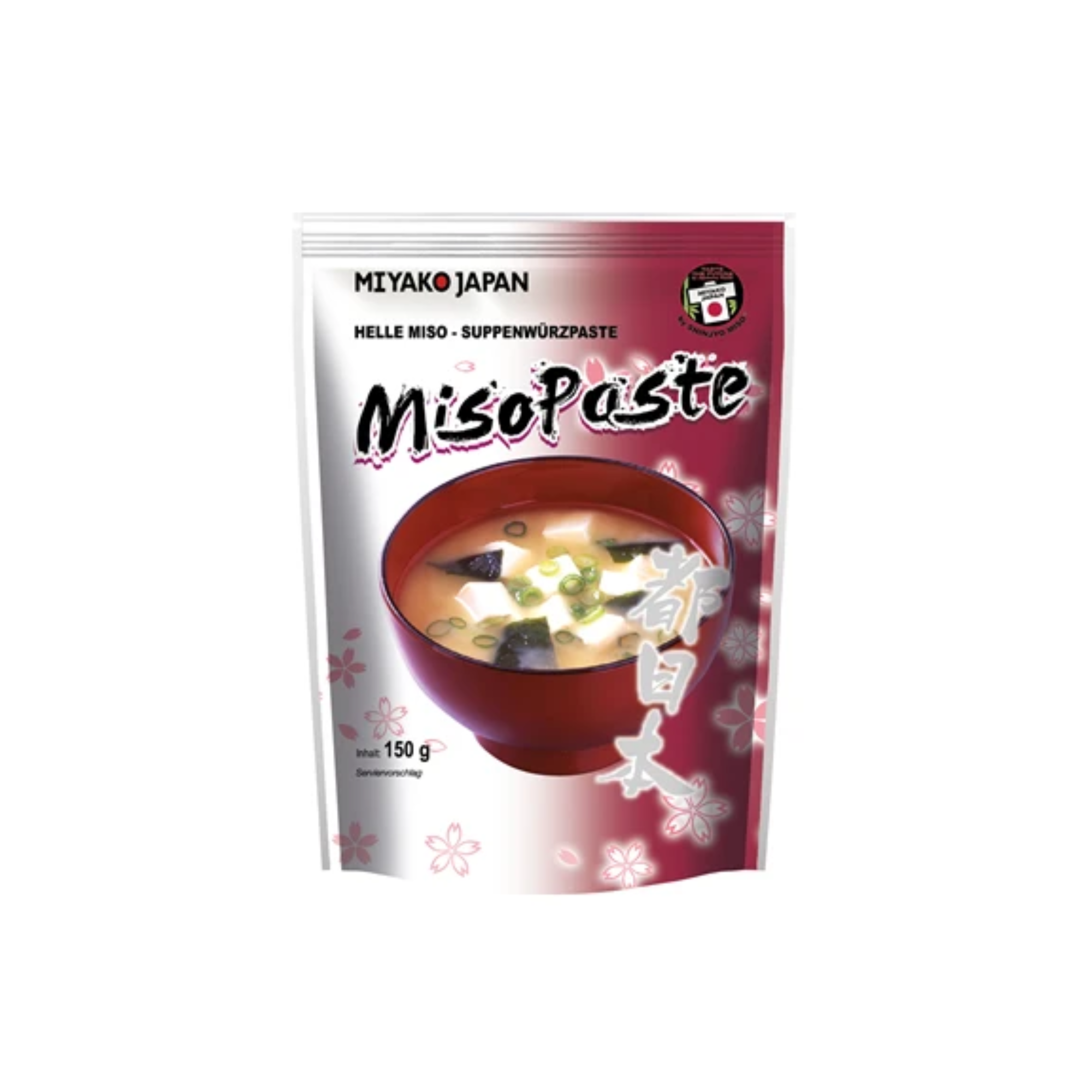 Pâte de miso clair Miyako 150g - Pâte de miso japonaise légère