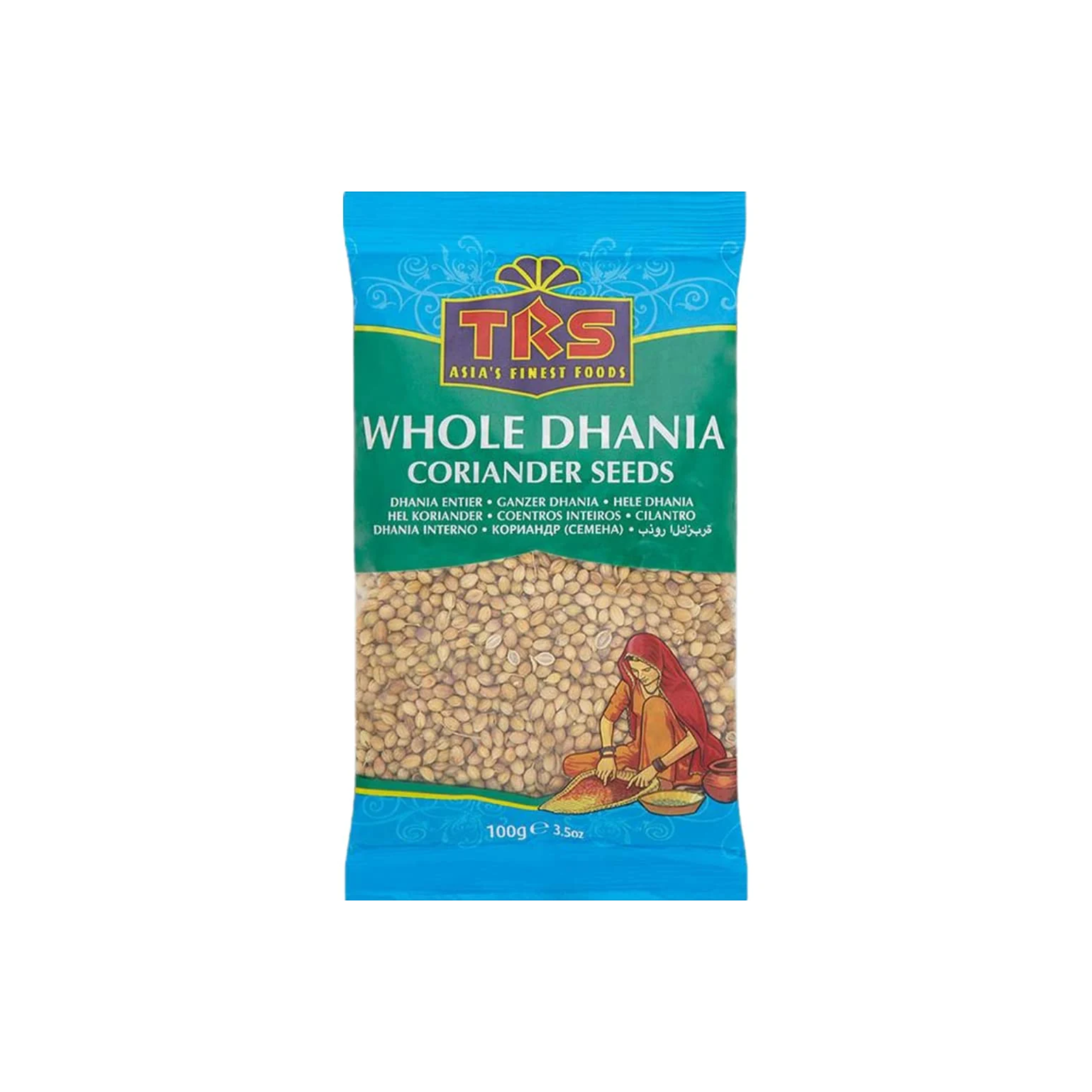TRS Dhania Whole / Coriander Seeds 100g