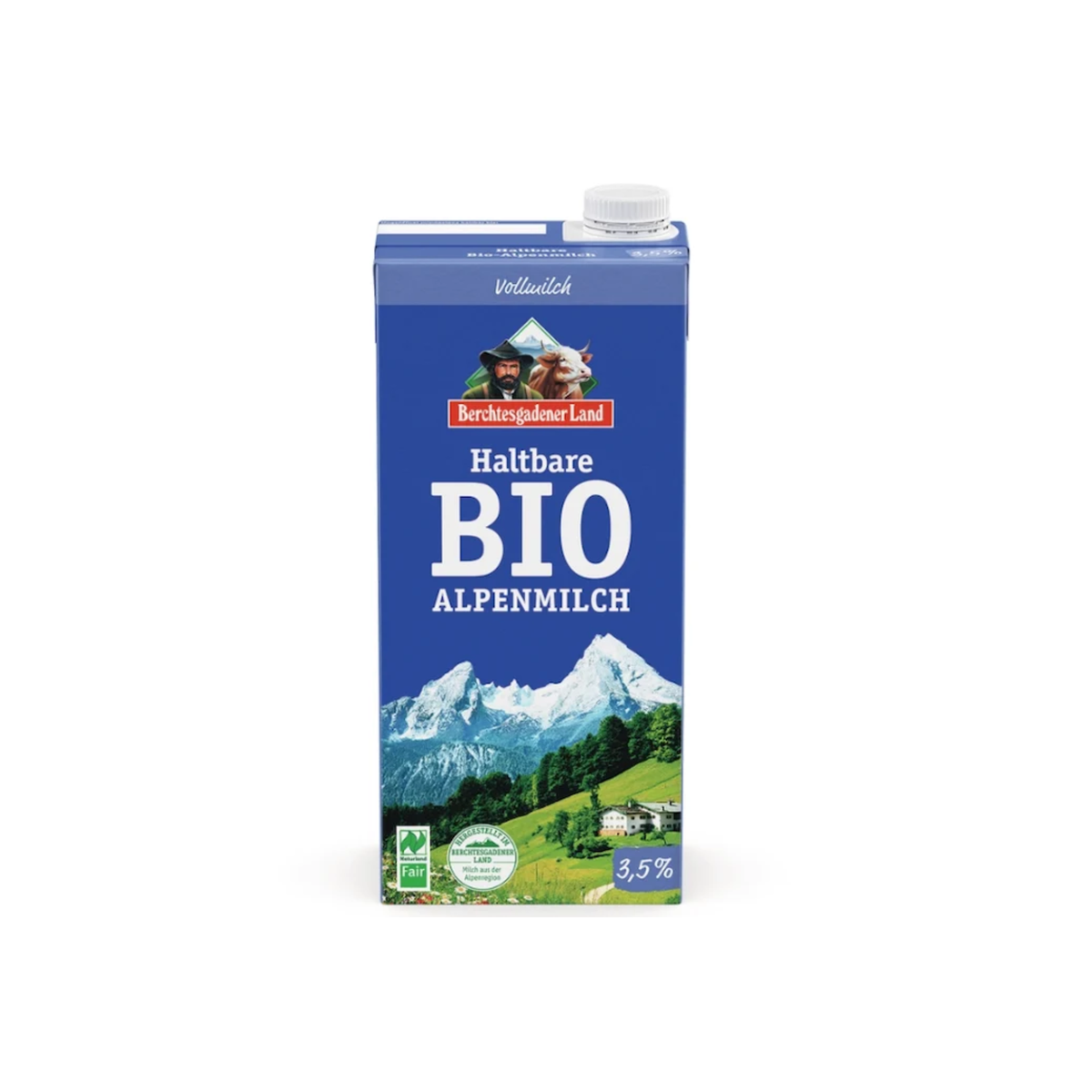 Berchtesgadener Land - BIO H-Alpenmilch 3, 5% 1L