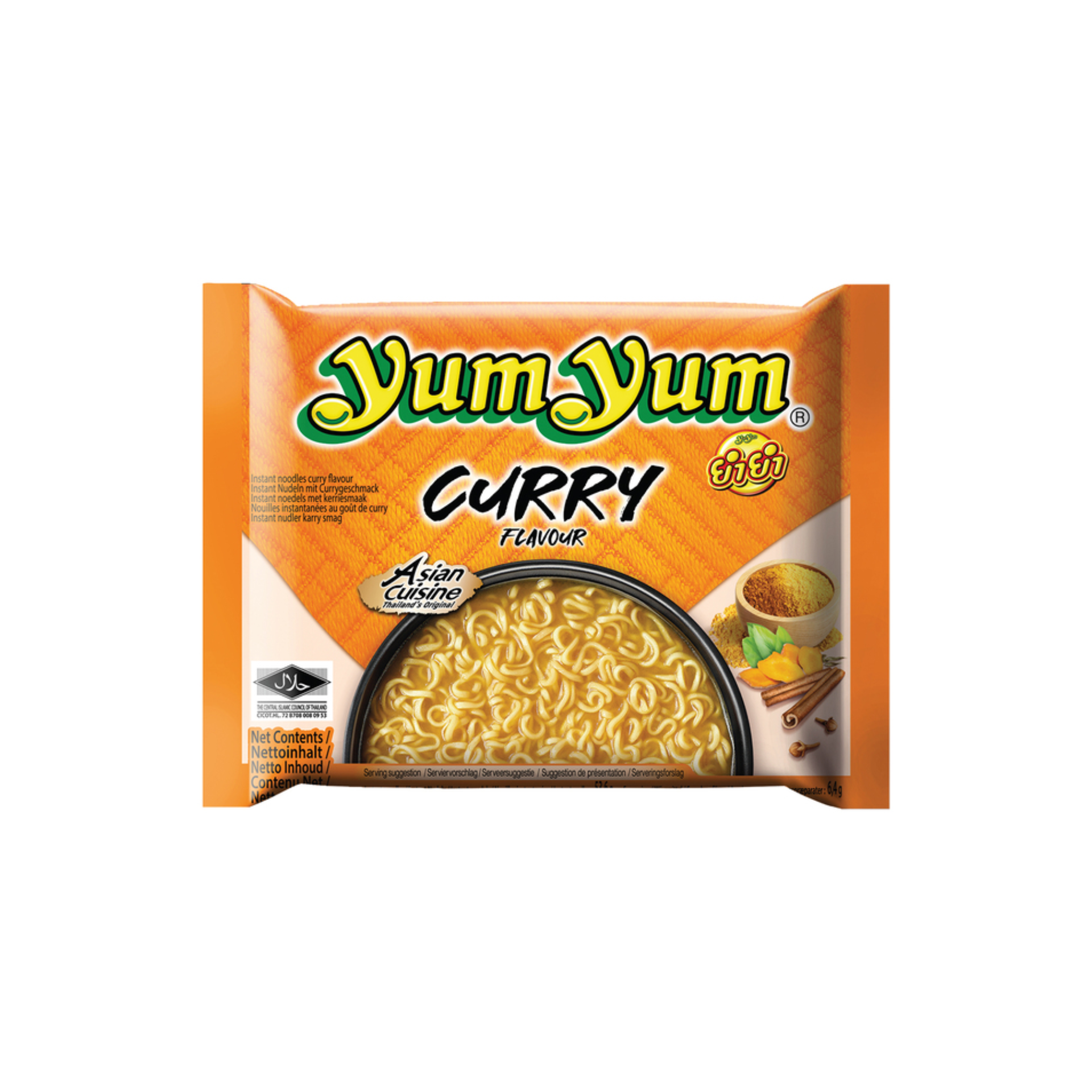 Yum Yum Instant Noodles Curry 60g