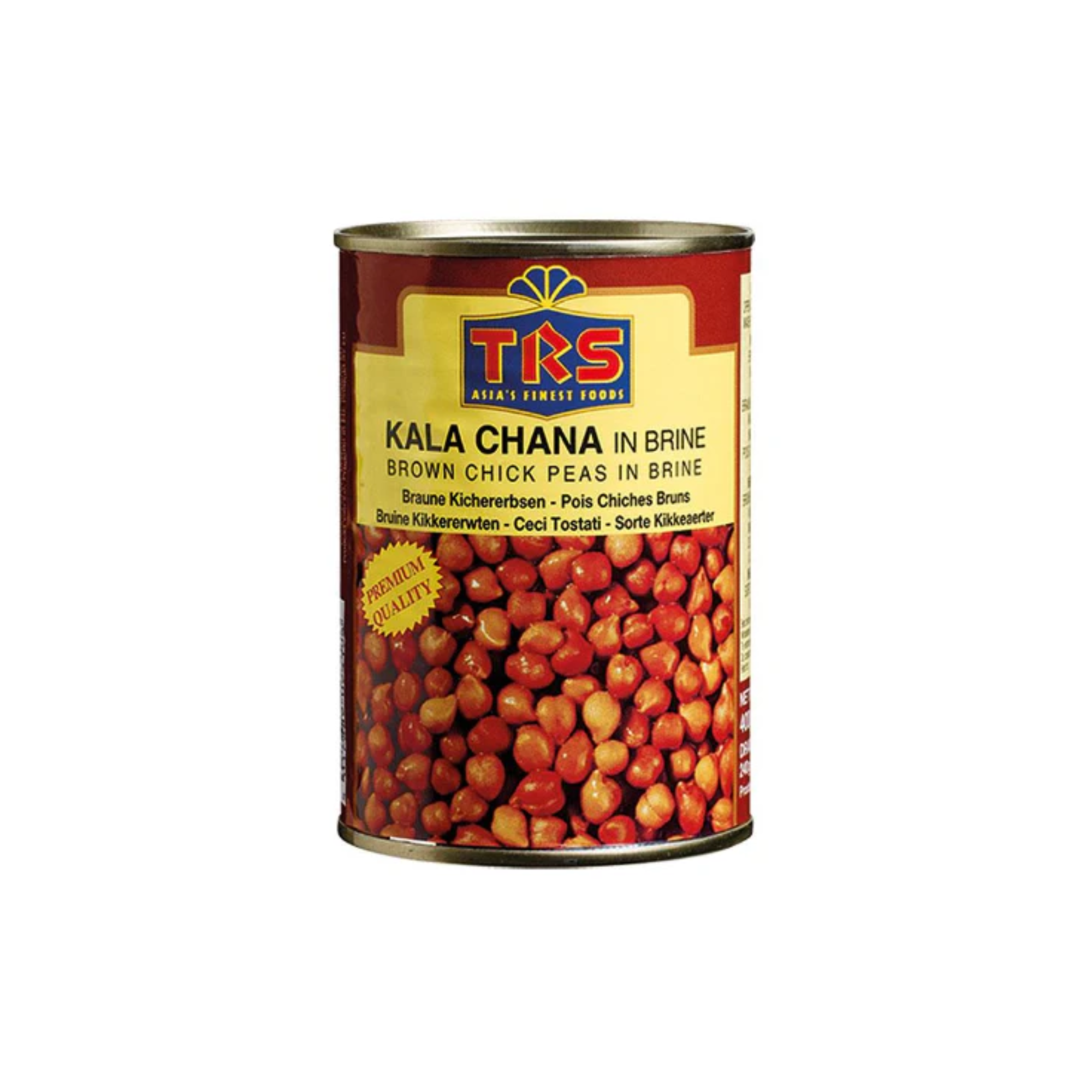 Trs Boiled Black Chickpeas (Kala Chana) 400G