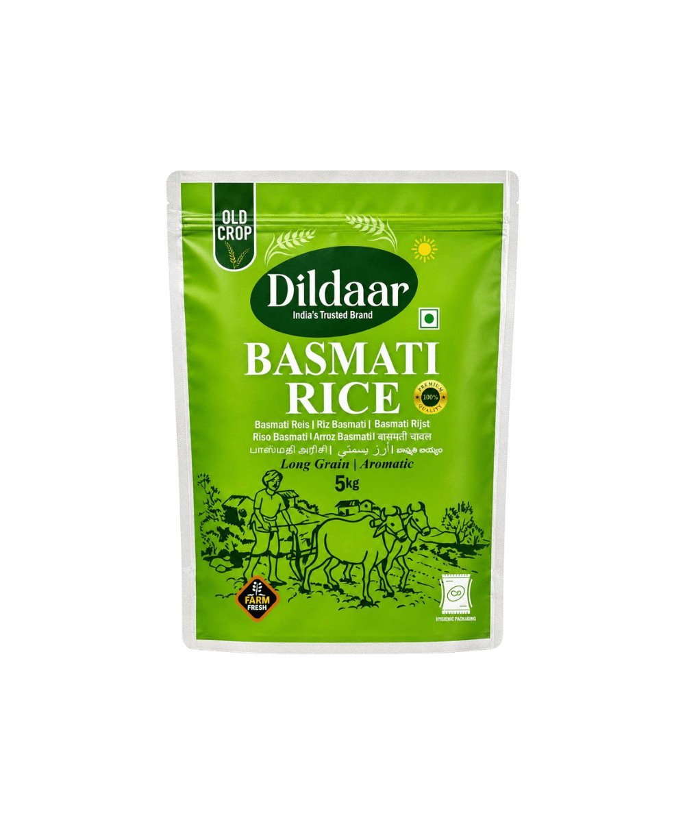 Dildaar Extra Long Basmati rice 5kg pack