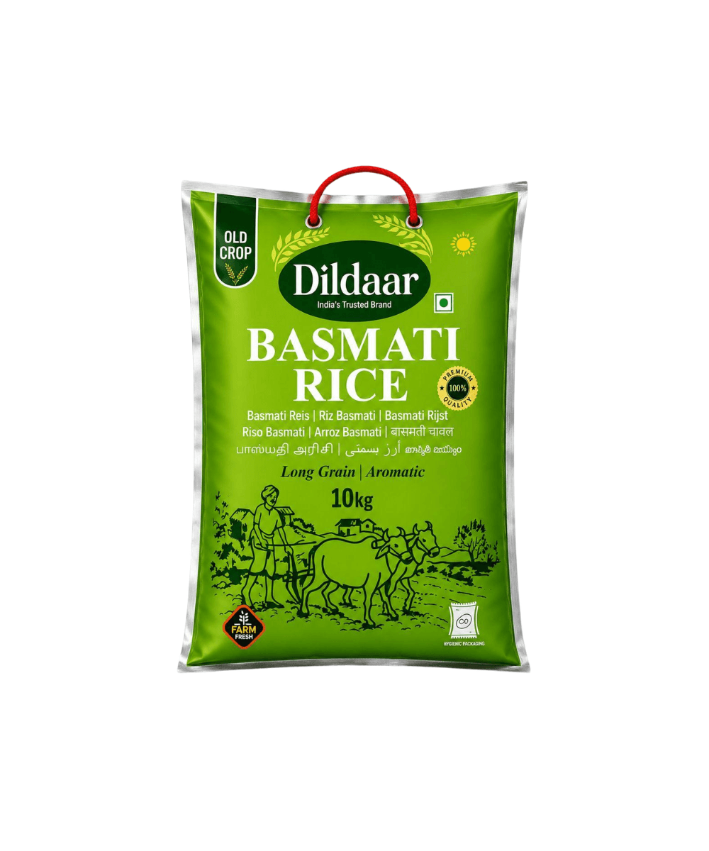 Dildaar Extra Long Basmati rice 10kg bag