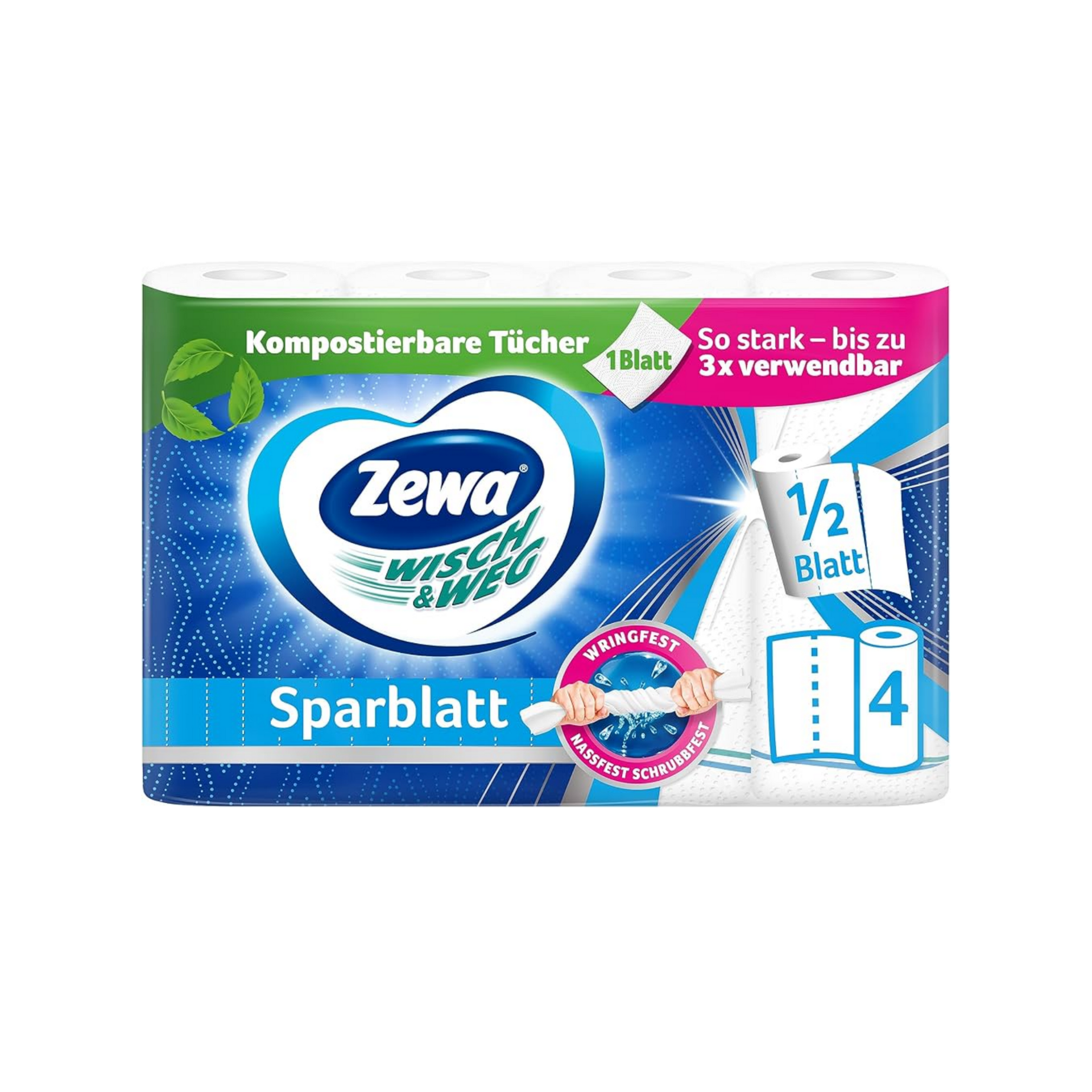 Zewa Kitchen Paper Towels 4 Rolls