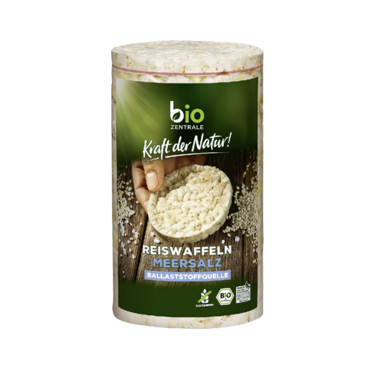 Biologische Rijstwafels Zeezout 100g
