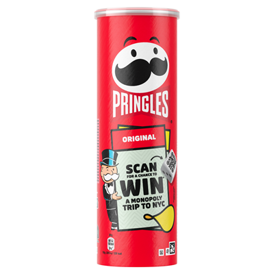 Pringles Original 165g - Classic Potato Crisps