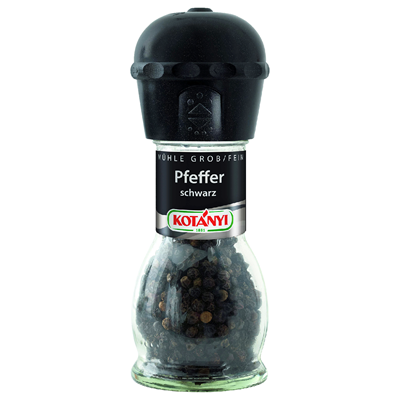 Kotanyi Mühle Pfeffer Schwarz - Black Pepper Mill