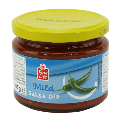 Fine Life Dip Salsa Mild 315g - Mild Mexican Salsa