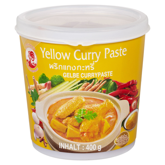 Cock Currypaste Gelb 400g - Authentic Thai Yellow Curry Paste