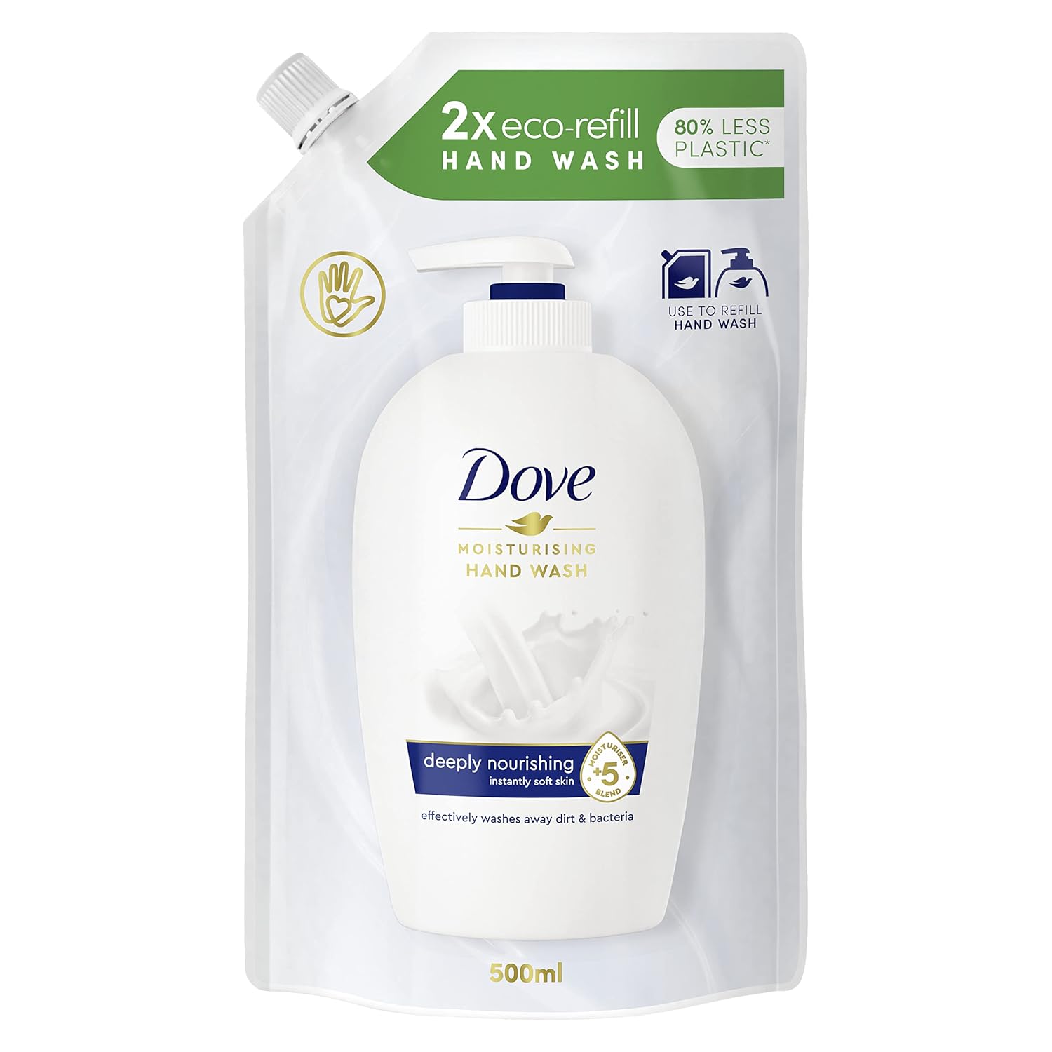 Recharge de savon pour les mains Dove 500 ml