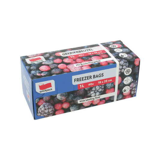 Freezer bag 1l 40s 18x25cm