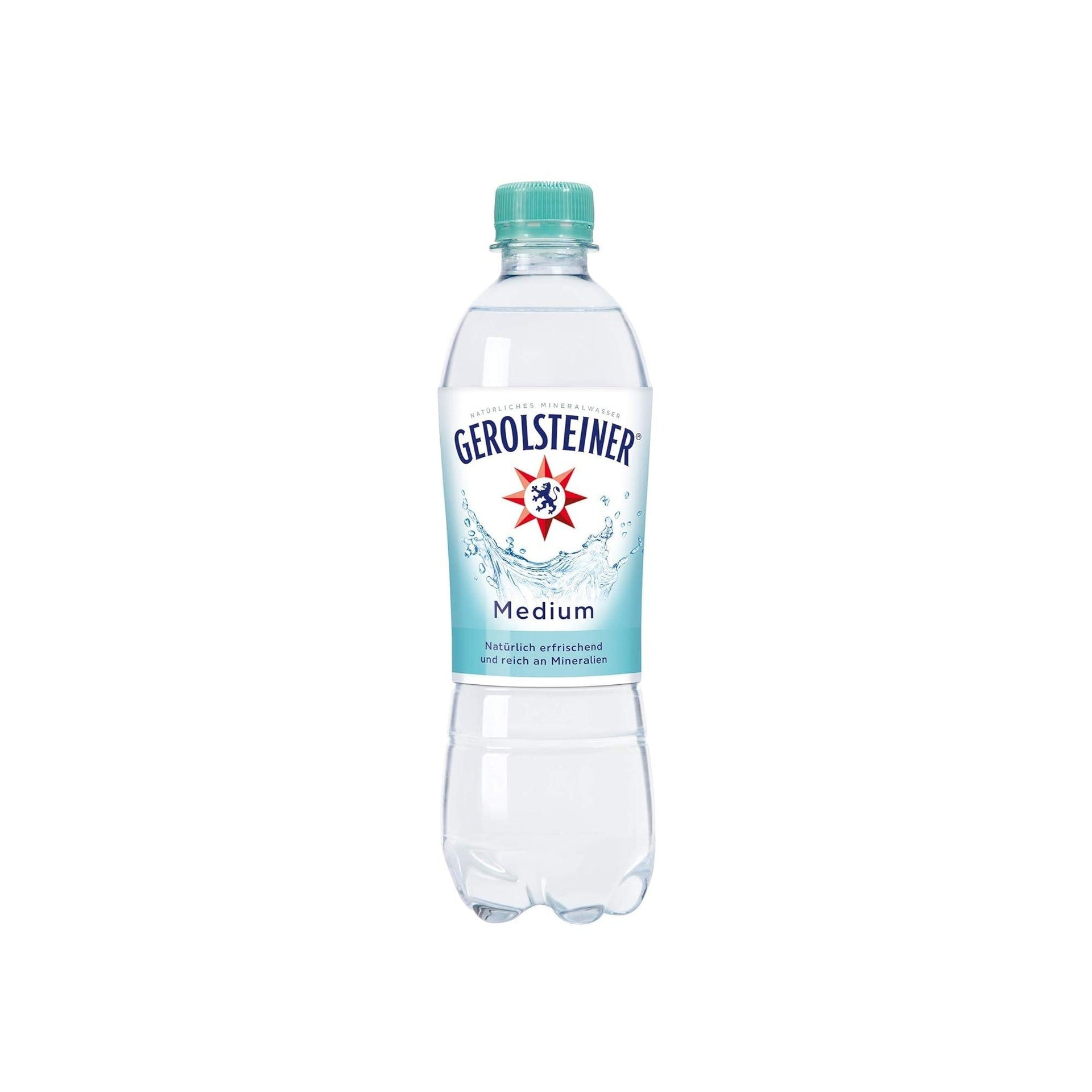 Gerolsteiner – Medium PET 0.5L (Zgl. 0.25€ Pfund)
