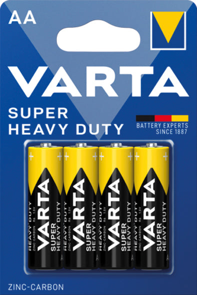 battery Varta Super Heavy Duty Mignon AA 4pcs