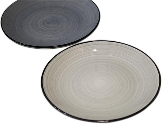 plate 19x2.3cm, hand-painted