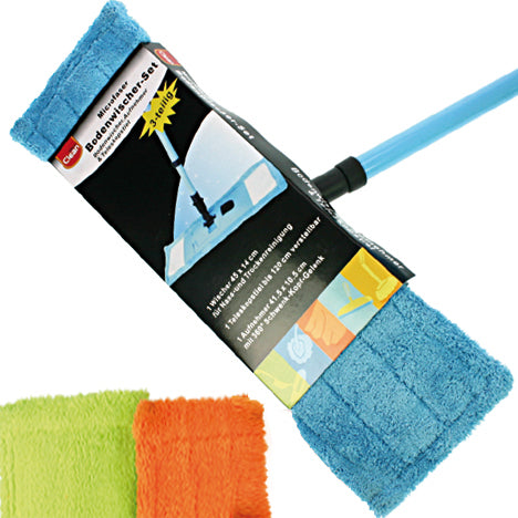 Floor Wiper Set 3-piece with telescopic handle col
