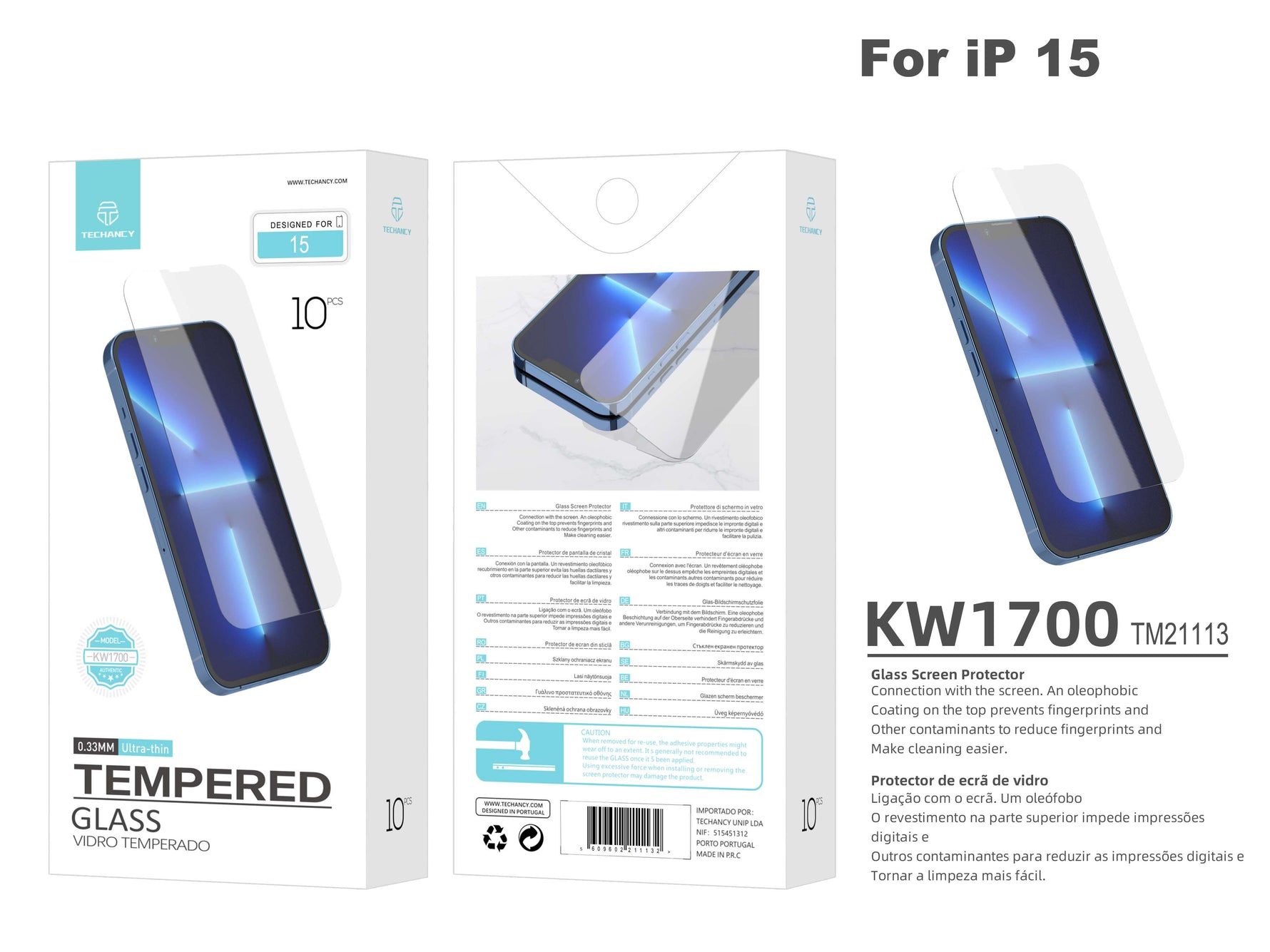 Simple Transparent Film Ip 15