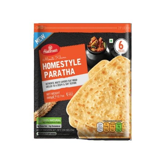Haldiram's Multigrain Homestyle Paratha 360gm 6pcs - Munich only
