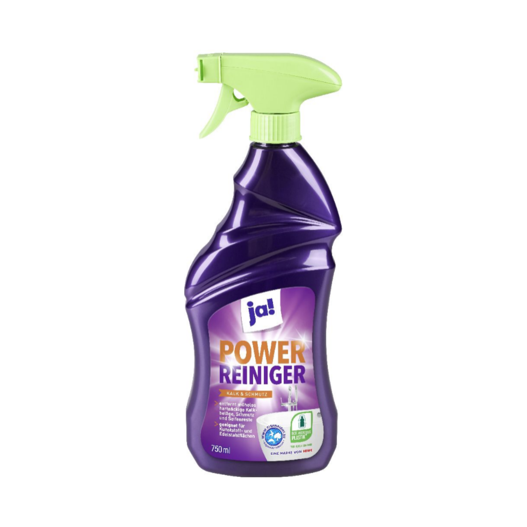Ja! limescale & dirt cleaner, 750ml bottle