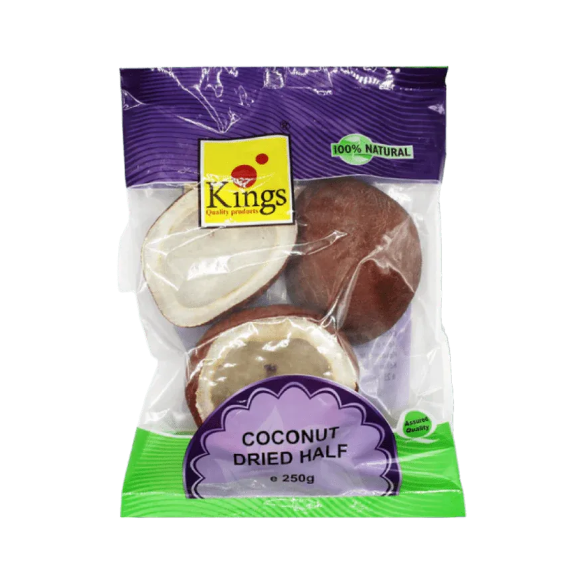 Kings Dried Coconut Half 250g