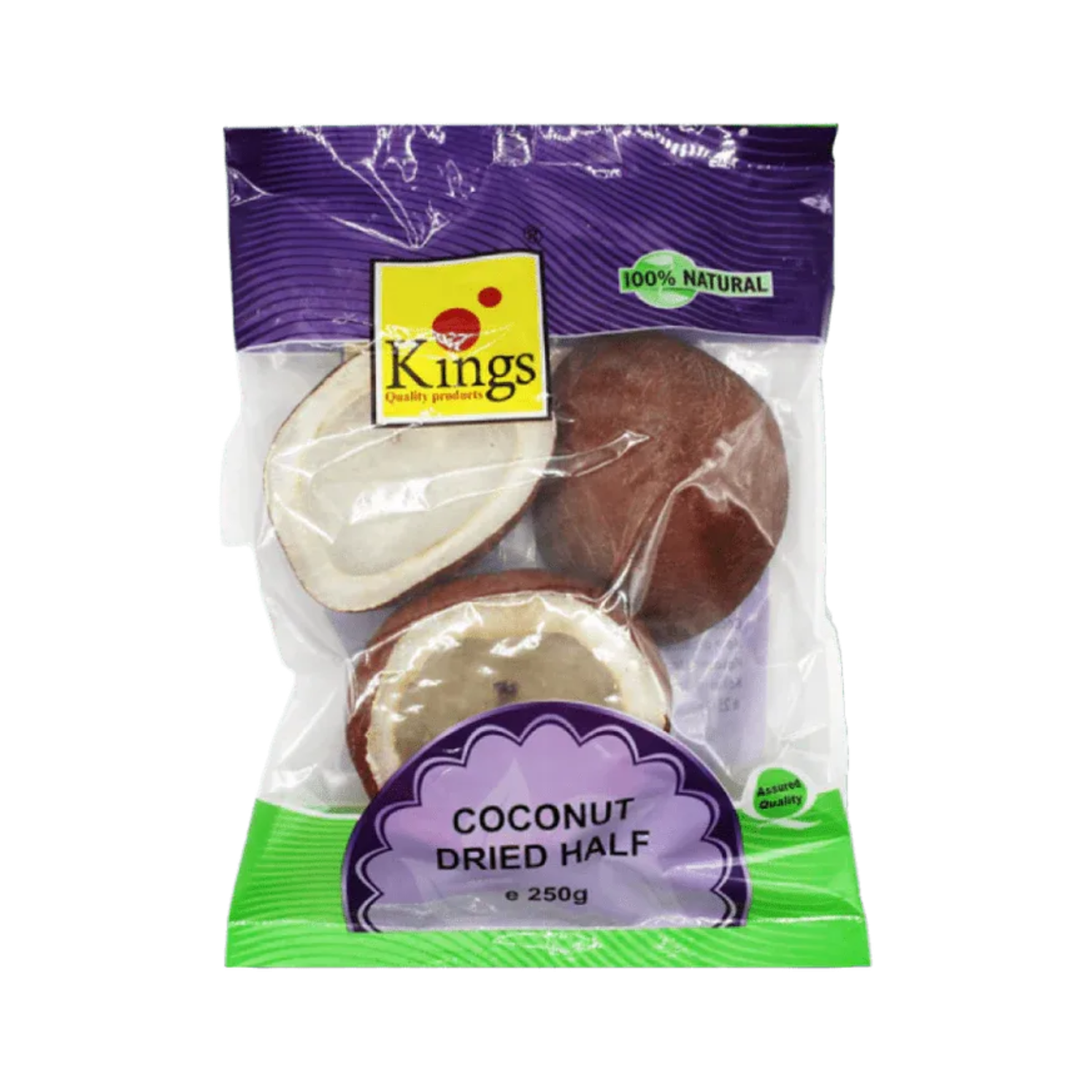 Kings Dried Coconut Half 250g
