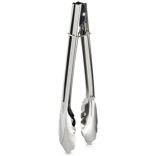 Steel kitchen tongs 24 cm