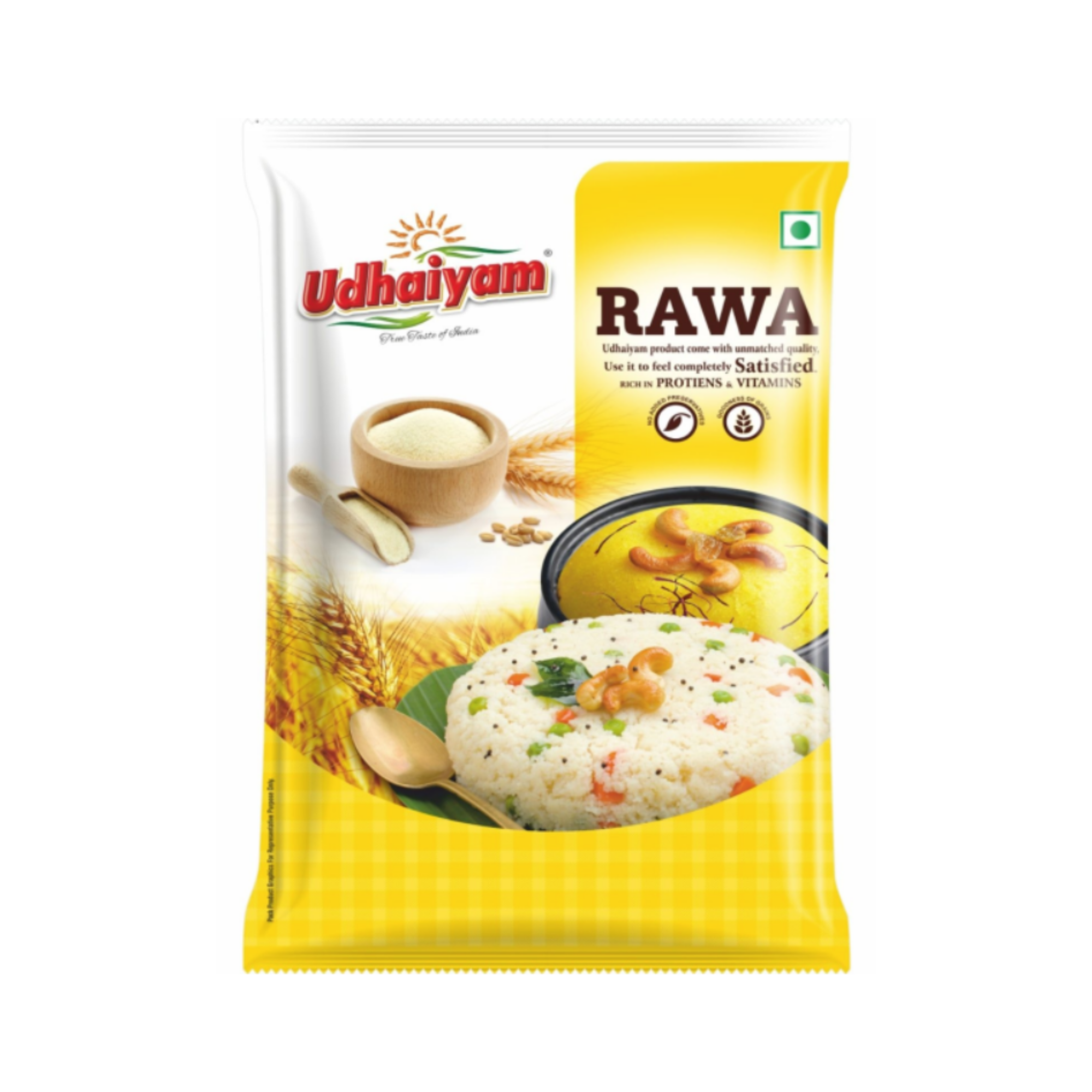 Doddu Rava Udhaiyam Roasted Rava 1kg | Pre-Roasted Semolina Wholesale – Quicktrolly