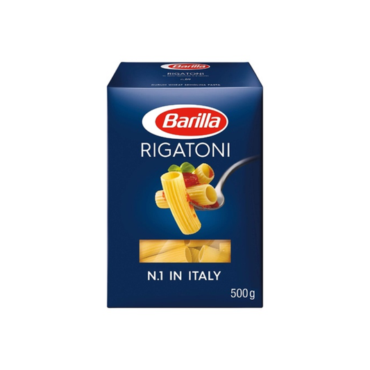 Barilla Dry Pasta Rigatoni 500G