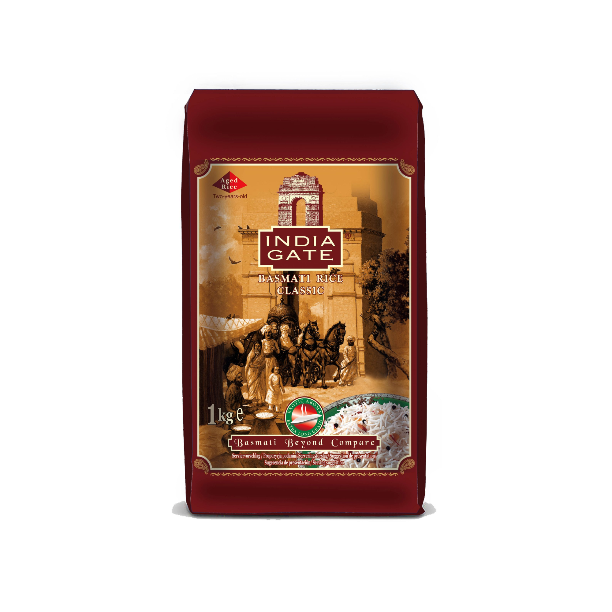 India Gate Classic Basmati Rice 1Kg pack