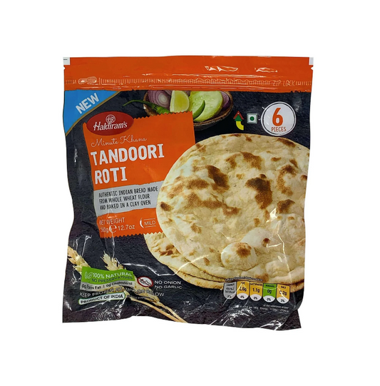 Haldiram's Minute Khana Tandoori Roti 6pcs 360g - Munich only